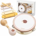 Popron Dřevěná hudební sada ježek – Sleviste.cz