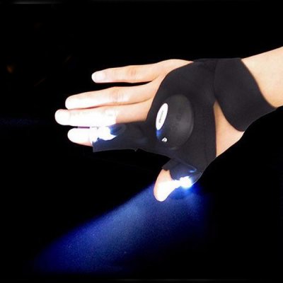 Geko Rukavice s LED světlem G02930 G02930 – Zboží Mobilmania
