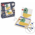 Janod vzdělávací hra symetrie a kódování mozaika – Sleviste.cz