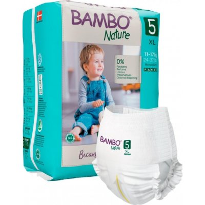 Bambo Nature Pants 5 XL 12-18 kg 19 ks – Hledejceny.cz