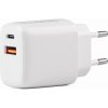 Síťová nabíječka USB+USB-C 20W Quick Charge 230V