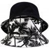 Klobouk Camerazar Bucket Hat Fisher s Palmami bílá/černá
