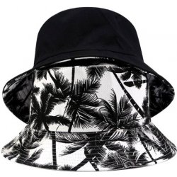 Camerazar Bucket Hat Fisher s Palmami bílá/černá
