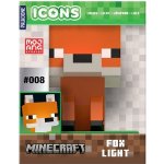 Svítící figurka Minecraft - Fox – Zboží Mobilmania