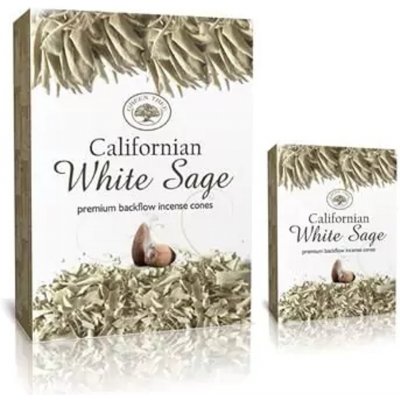 Green Tree Vonné kužely Tekoucí dým Californian White Sage 12 ks – Hledejceny.cz