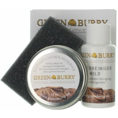 Greenburry 888-x sada čištění a impregnace na kůži – Zboží Mobilmania