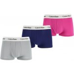 Boxerky Calvin Klein Underwear 3-pack pánské fialová – Hledejceny.cz
