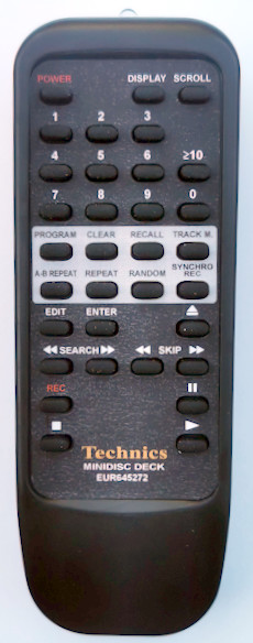 Dálkový ovladač Emerx Technics EUR645272