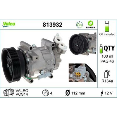 Kompresor klimatizace VALEO 813932 – Sleviste.cz