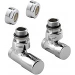 SAPHO COMPACT připojovací sada ventilů ruční rohová, chrom – Hledejceny.cz