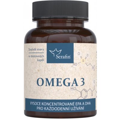 Serafin byliny OMEGA 3 přírodní bylinné kapsle 60 tobolek – Hledejceny.cz