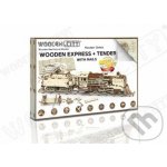 WOODEN CITY 3D puzzle Dřevěný Express s kolejemi 400 ks – Zboží Dáma WOODEN CITY 3D puzzle Dřevěný Express s kolejemi 400 ks – Zboží Dáma