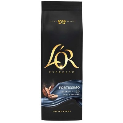 Douwe Egberts L´OR BN FORTISSIMO Espresso 0,5 kg – Zboží Mobilmania