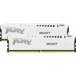 AMD Kingston DDR5 Fury Beast White 64GB 2x32GB 6000 CL36 EXPO CL 36 KF560C36BWEK2 64 – Zboží Mobilmania