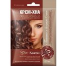 Fitocosmetic krémová henna s lopuchovým olejem "kaštan" 50 ml