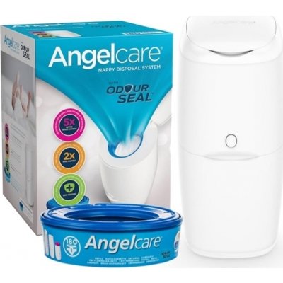 Angelcare Abakus ANGELCARE Koš na pleny Classic + 1 náhradní kazeta – Zboží Mobilmania