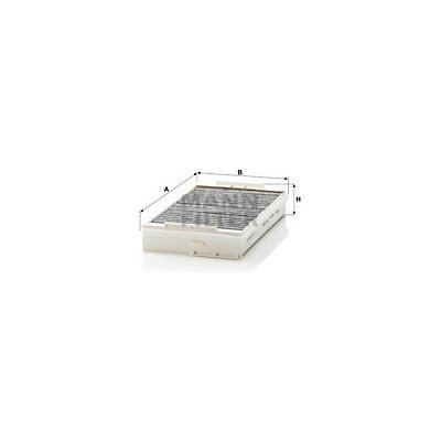 Filtr, vzduch v interiéru MANN-FILTER CUK 2534 – Hledejceny.cz