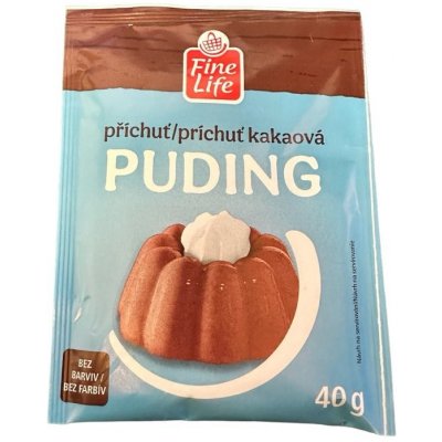 Fine Life puding kakaový 40 g – Sleviste.cz