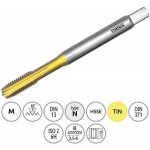 Narex Ždánice 041535052040000 - Závitník strojní M 4,0x0,7mm typ 3043 kód 1510 TiN, lícování ISO 2 (6H), DIN 371 – Hledejceny.cz