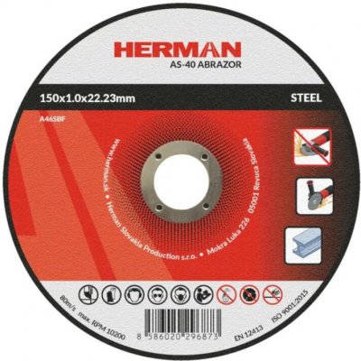 Herman Řezný kotouč 150 x 1,0 x 22,23 mm 14020105 – Hledejceny.cz
