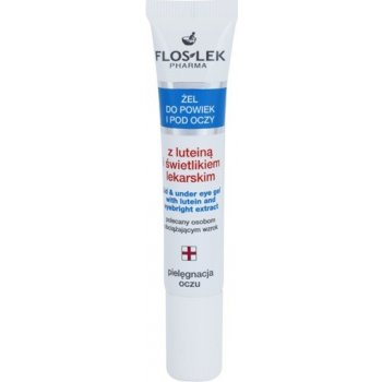 FlosLek Pharma Eye Care gel na oční okolí se světlíkem lékařským 15 ml