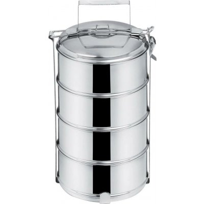 Orion Jídlonosič nerezový 4 patrový průměr 14 cm – Sleviste.cz
