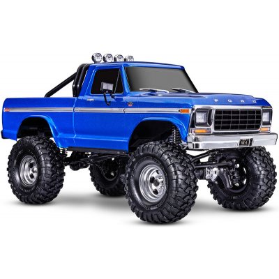 Traxxas TRX-4 Ford F-150 Ranger XLT TQi RTR modrá metalíza 1:10 – Zbozi.Blesk.cz