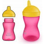 Avent netekoucí hrneček tvrdá hubička růžová 300 ml – Zboží Dáma