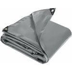 tectake 403943 krycí plachta voděodolná šedá 300 x 600 cm – Zboží Dáma