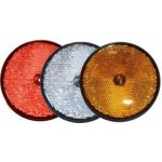 Plastová odrazka s dírou oranžová - 60 mm – Zboží Mobilmania