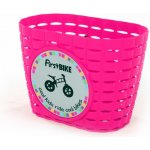 First bike košík růžový na odrážedlo – Zboží Dáma