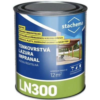 Impranal lazura slabovrstvá 0,75 l višeň – Zbozi.Blesk.cz