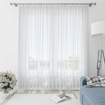 Záclona Voál Cecílie s olůvkem š.300cm - 300 cm VDLB/W-300 – Hledejceny.cz