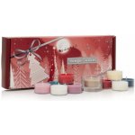 Yankee Candle Vánoční dárková sada čajové svíčky 10ks + svícen – Zboží Mobilmania