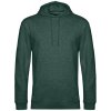 Pánská mikina B&C Unisex mikina WU03W Heather Dark Green