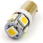 Interlook LED 5SMD5050 H6W BA9S 12V 1W Teplá bílá – Sleviste.cz