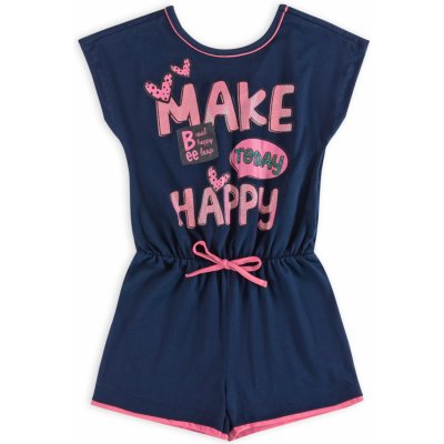 Bee Loop Make Happy dívčí overal modrý – Sleviste.cz