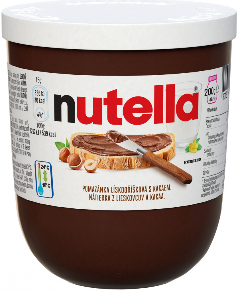 Ferrero Nutella 1 kg od 155 Kč - Heureka.cz