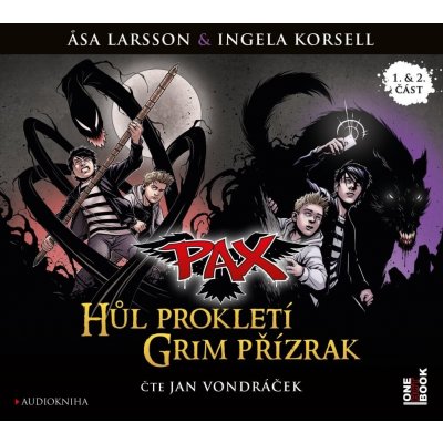 Pax 1 & 2 - Hůl prokletí & Grim přízrak - Åsa Larsson - čte Jan Vondráček – Zboží Dáma