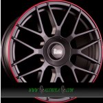 MAM GT.1 8x18 5x100 ET45 matt black lip red | Zboží Auto