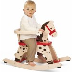 JANOD 05984 drevený húpací koník Caramel s odnímateľnou bezpečnostnou ohrádkou 12-36 mesiacov – Zboží Mobilmania