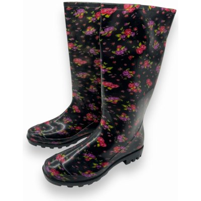 Fashion Dámské holínky černé – Zboží Dáma