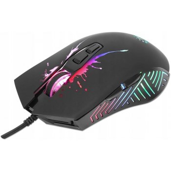 Manhattan RGB LED Wired Optical USB Gaming Mouse 190220