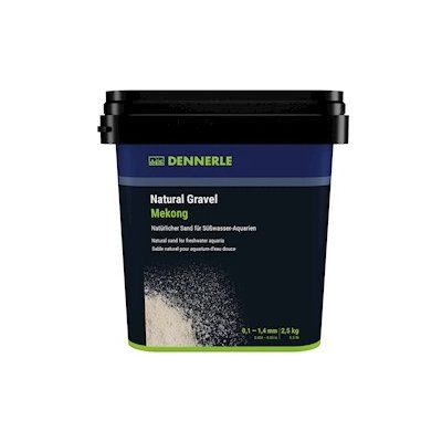 Dennerle Natural Gravel Mekong 0,1-0,6 mm 2,5 kg – Hledejceny.cz
