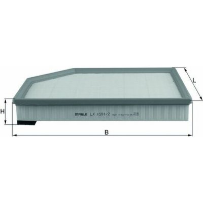 KNECHT Vzduchový filtr LX15912 – Hledejceny.cz