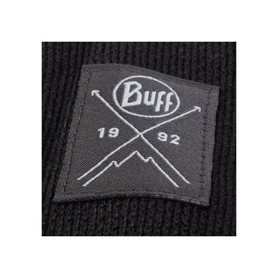 Buff Čepice Knitted & Polar Hat černá