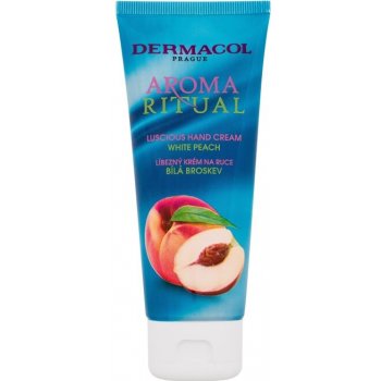 Dermacol Aroma Ritual White Peach krém na ruce 100 ml