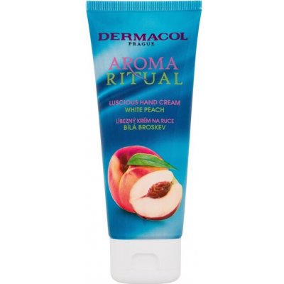Dermacol Aroma Ritual White Peach krém na ruce 100 ml