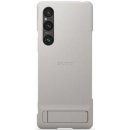 Pouzdro Sony Stand Cover Xperia 1 V 5G, šedé XQZCBDQH.ROW