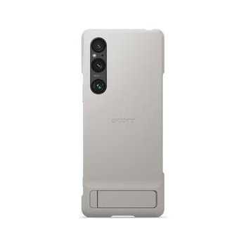 Pouzdro Sony Stand Cover Xperia 1 V 5G, šedé XQZCBDQH.ROW